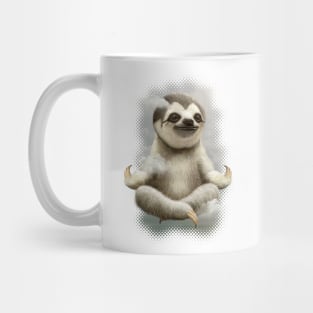 sloth meditate Mug